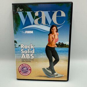 The Wave Rock Solid Abs DVD 2008 Allie Del Rio Fitness Workout Gaiam Exercise
